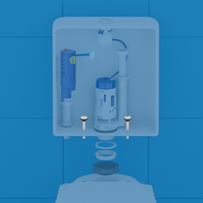 Parafuso fixação caixa acoplada Censi REF 9584