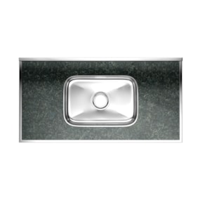 Pia Forminox 1,00X56 Verde Ubatuba