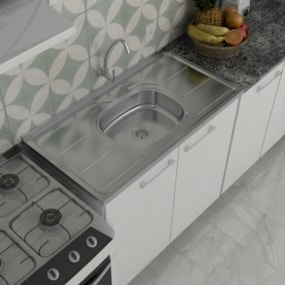 Pia Inox Ghelplus 1,00x53 Plus 30