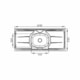 Pia Inox Ghelplus 1,00x53 Plus 30