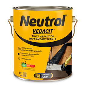 Pintura asfáltica Neutrol 3,6L