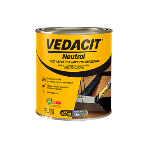 Pintura asfáltica Neutrol 900ml