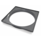 Porta grelha prata quadrada Tigre 100mm    4"