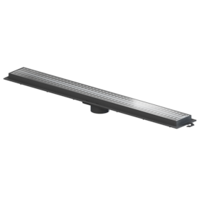 Ralo linear 90cm grelha cromada Tigre