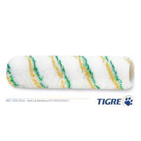 Rolo Lã 23cm TigreI Anti respingo S/CABO 1374 C/3 Und.