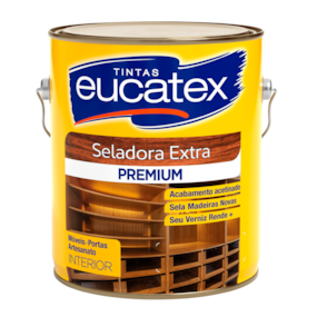Seladora Extra Acetinada para Madeira Eucatex 3,6 L Incolor