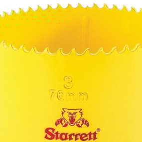 Serra Copo Aço Rápido Starrett 76mm 3"