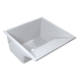 Tanque Corso G.P.Mold 55X55 Alvenaria 36L Branco