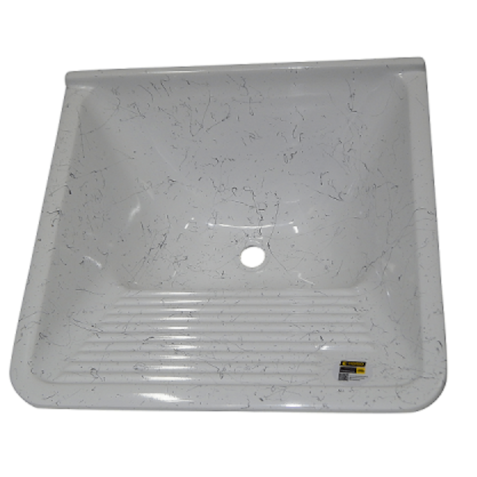 Tanque Corso G.P.Mold 60X57 Eco Alvenaria Branco