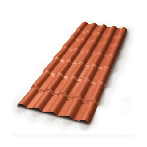 Telha PVC colonial 230X86X2.1mm Terracota