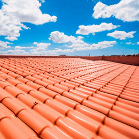 Telha PVC colonial 230X86X2.1mm Terracota