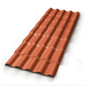 Telha PVC colonial 230X86X2.5mm Terracota