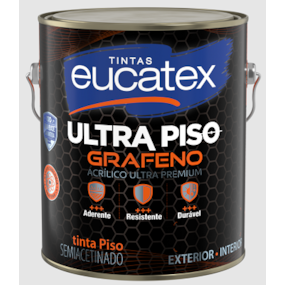 Tinta Piso Eucatex Ultra Piso 3,6L Azul semiactinado