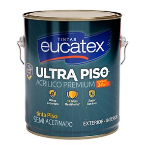 Tinta Piso Eucatex Ultra Piso 3,6L Vermelho Segurança