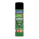 Tinta Spray Eucatex Uso Geral preto brilhante