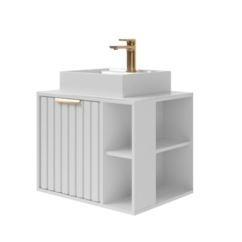 - Toucador MGM Mod. Noruega 60cm Branco