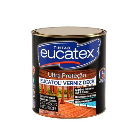 Verniz deck Eucatex 900ml