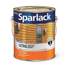 Verniz para Madeira Sparlack Extra Marítimo Incolor Brilhante 3,6L