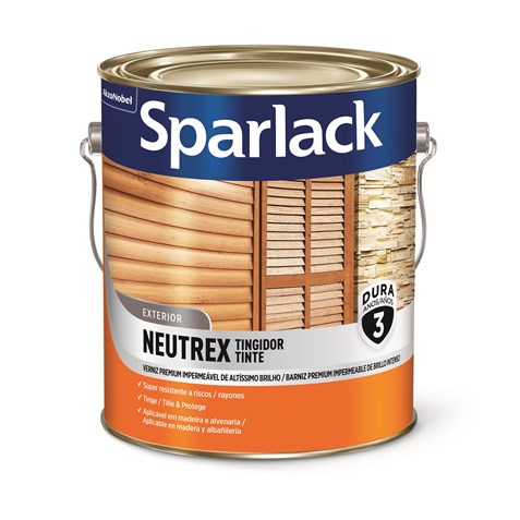 Verniz Sparlack Neutrex brilhante Imbuia 3,6L