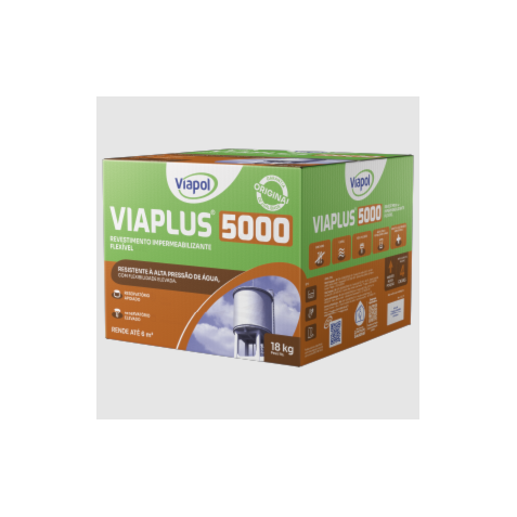 Viaplus 5000 impermeabilizante 18kg