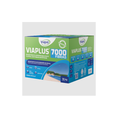 Viaplus 7000 impermeabilizante 18kg