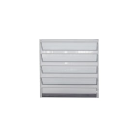 Vitrô basculante 1 seção 60x40 branco Janellot