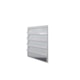 Vitrô basculante 1 seção 60x40 branco Janellot