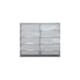 Vitrô basculante 2 seções 60x150 brilhante Janellot